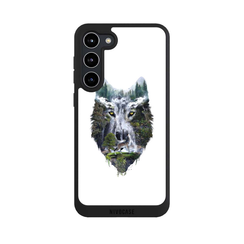 Galaxy S23 + NIVOpure Wolf im Wald
