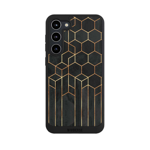 Samsung Galaxy S23+ NIVOpure Schwarze Sechsecke
