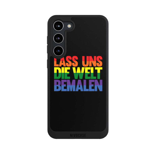 Samsung Galaxy S23+ NIVOpure Lass uns die Welt Bemalen