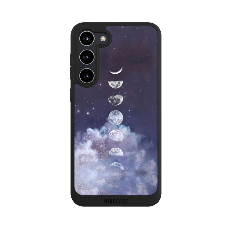 Galaxy S23 + NIVOpure Moon phases on the moon