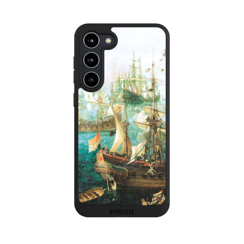 Galaxy S23 + NIVOpure Battle of Gibraltar in 1607 - Cornelis Claesz. van Wieringen