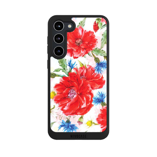 Samsung Galaxy S23+ NIVOpure Sommerwiese Kornblumen Mohn