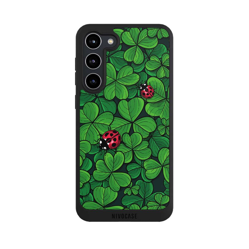 Galaxy S23 + NIVOpure Finde das Glücksklee