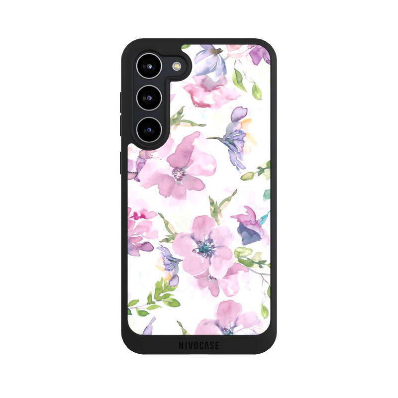 Galaxy S23 + NIVOpure Aquarell Blumen