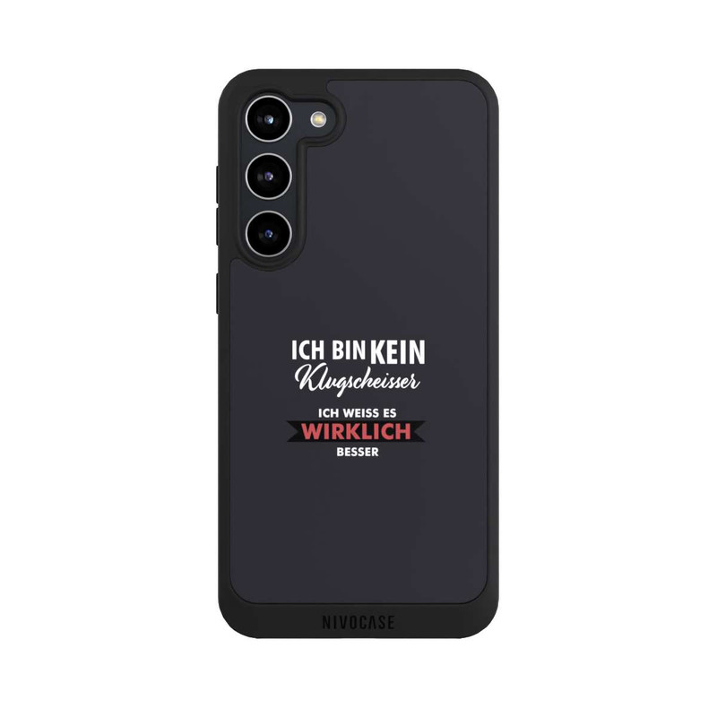 Galaxy S23 + NIVOpure Ich bin kein Klugscheisser