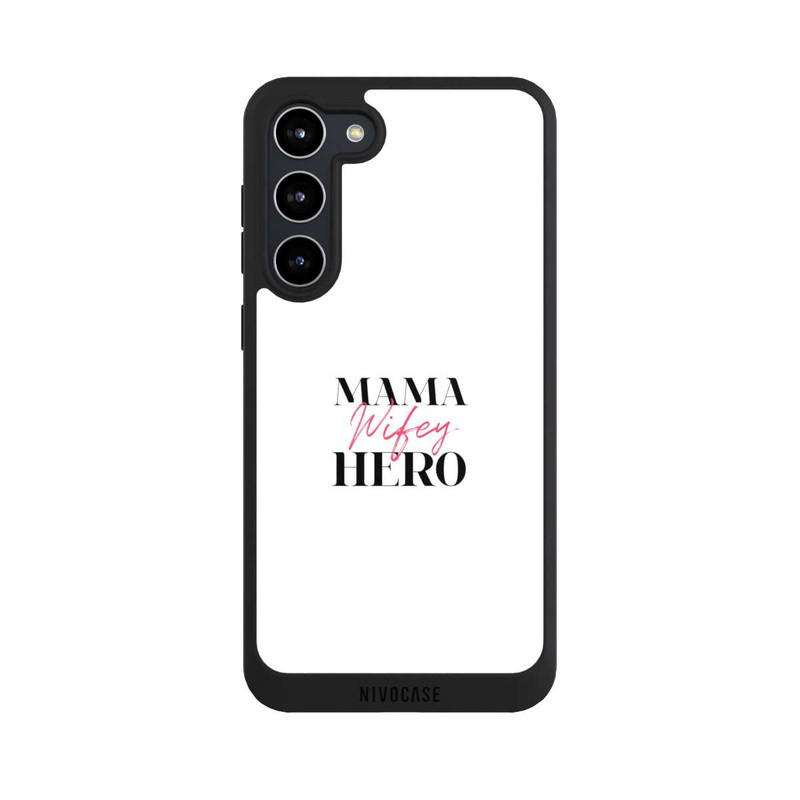 Galaxy S23 + NIVOpure Mama Wifey Hero White
