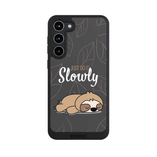 Samsung Galaxy S23+ NIVOpure Just Do It Slowly Sloth Grey