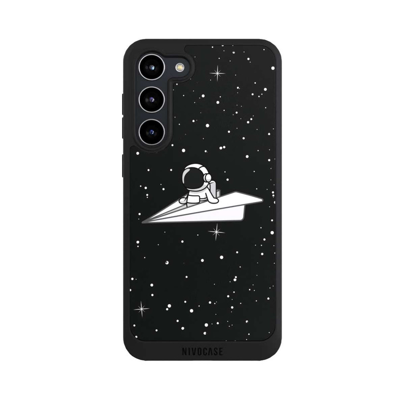 Galaxy S23 + NIVOpure Astronaut Paper Plane Comic