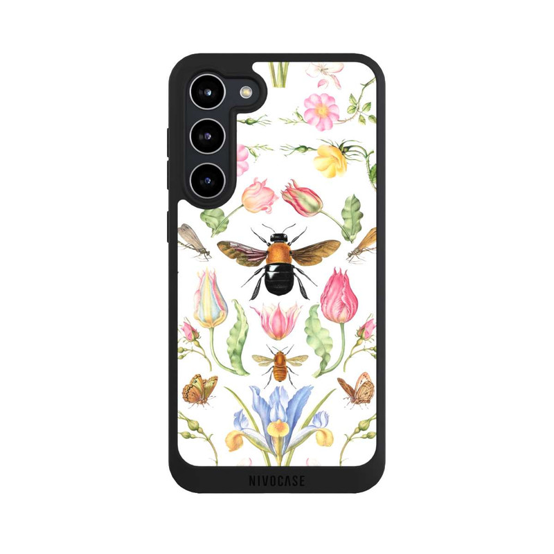 Galaxy S23 + NIVOpure Wildblumen mit Biene weiß