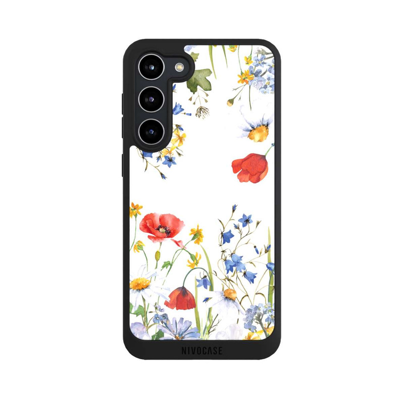 Galaxy S23 + NIVOpure Prairie de fleurs de pavot