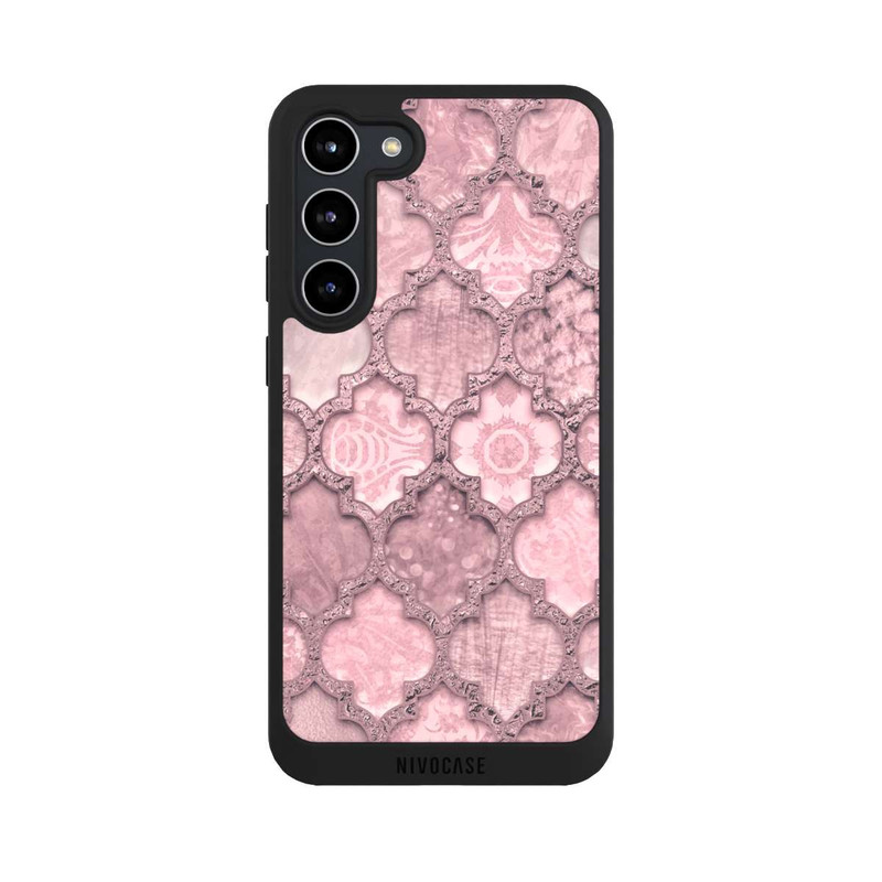 Galaxy S23 + NIVOpure Tuile Maroc Rose