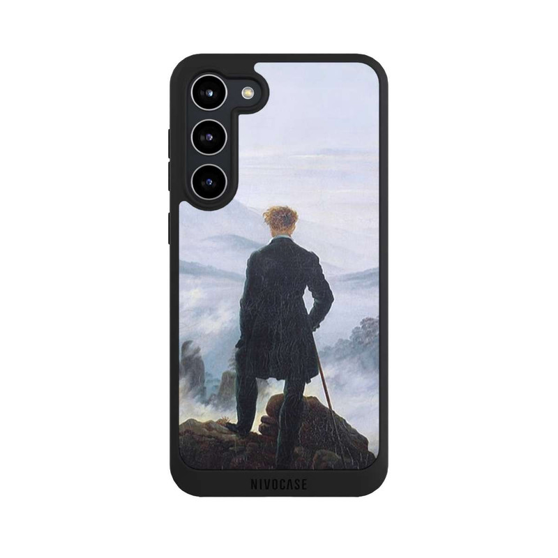 Galaxy S23 + NIVOpure Le Vagabond au-dessus de la Mer de Brouillard