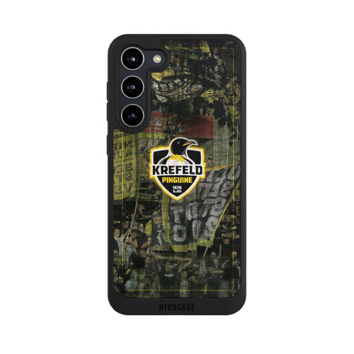 Samsung Galaxy S23+ NIVOpure Krefeld Pinguine Fahnen