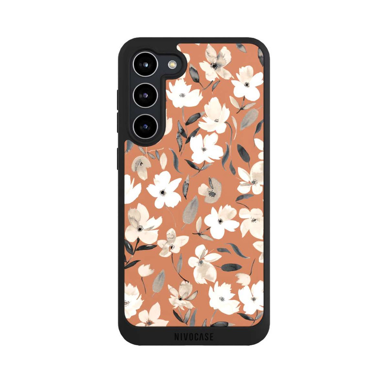 Galaxy S23 + NIVOpure Frische Herbstblumen Kupfer