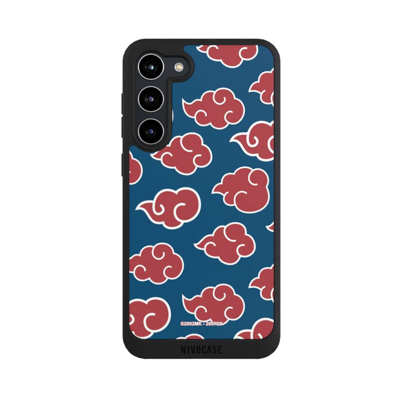 Galaxy S23 + NIVOpure Akatsuki Pattern Blue