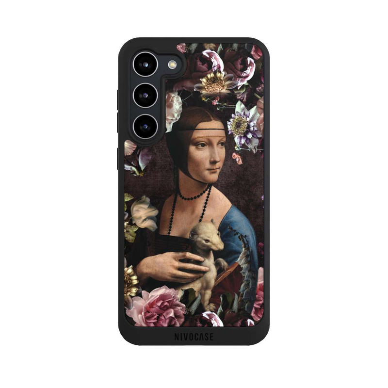 Galaxy S23 + NIVOpure Dame mit dem Hermelin Rosen