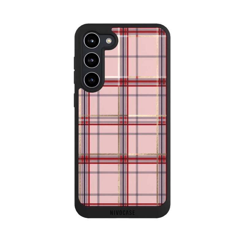 Galaxy S23 + NIVOpure TARTAN PINK