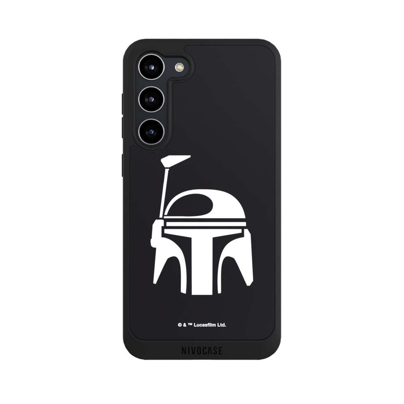 Galaxy S23 + NIVOpure Boba Fett Helm Schwarz