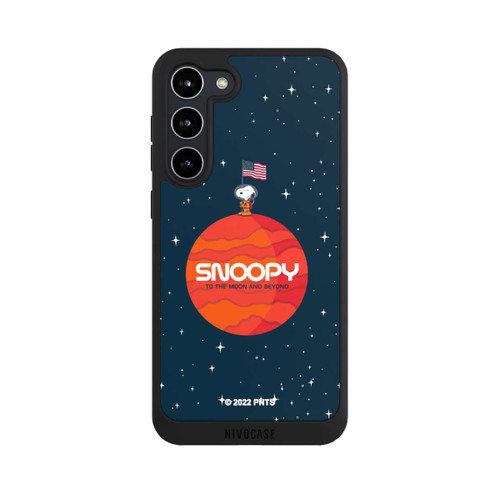 Samsung Galaxy S23+ NIVOpure Snoopy Space Traveller Orange