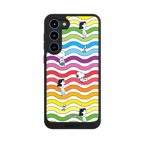 Samsung Galaxy S23+ NIVOpure Snoopy Pattern Rainbow