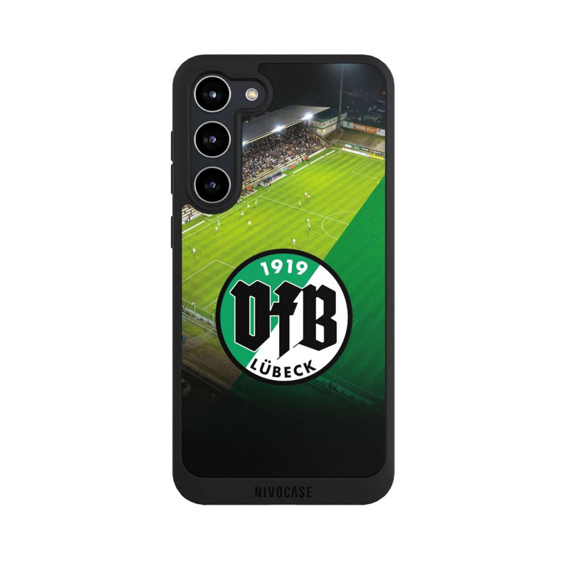 Galaxy S23 + NIVOpure  VfB Lübeck Dreieck Grün Transparent Groß