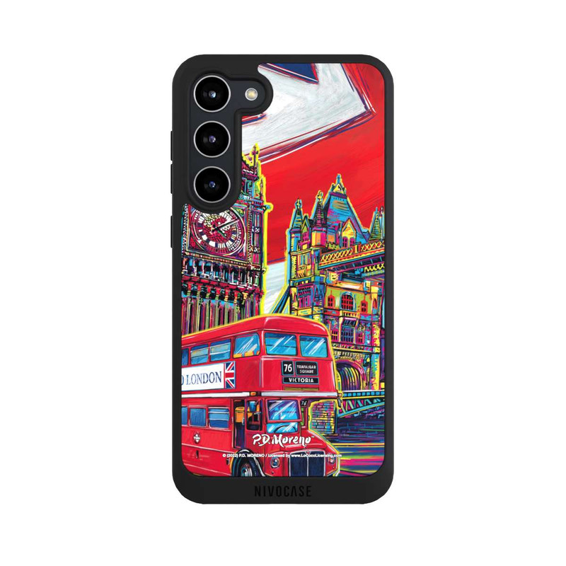 Galaxy S23 + NIVOpure London City Art By P.D. Moreno
