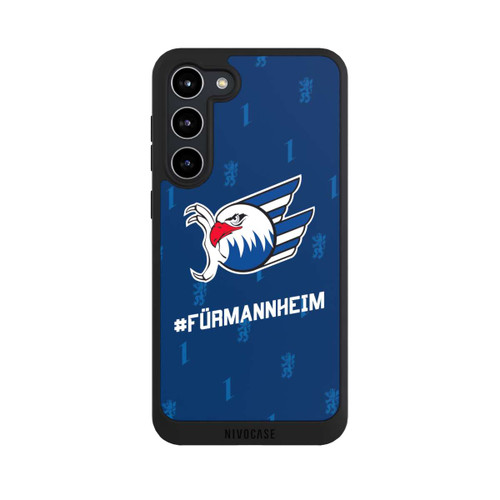 Samsung Galaxy S23+ NIVOpure Adler Mannheim Logo Blau