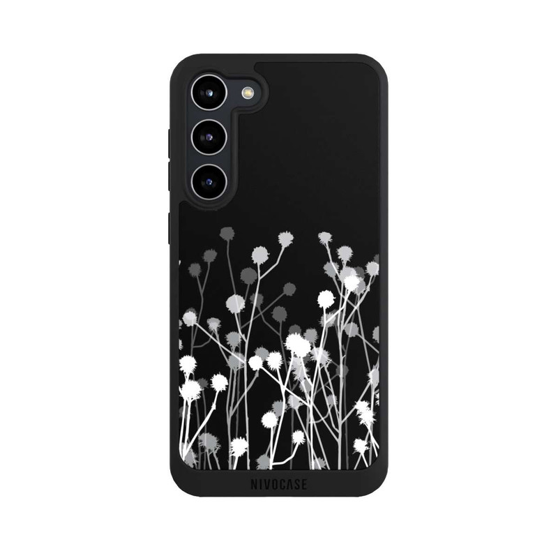 Galaxy S23 + NIVOpure minimalistische Blumen