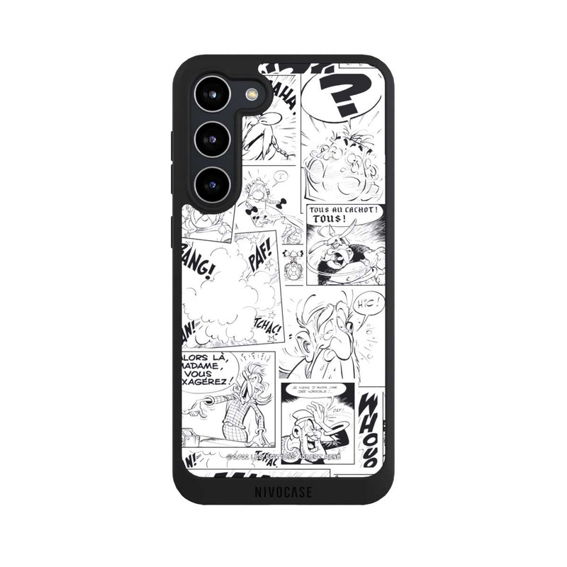 Galaxy S23 + NIVOpure BD Astérix Blanc & Noir