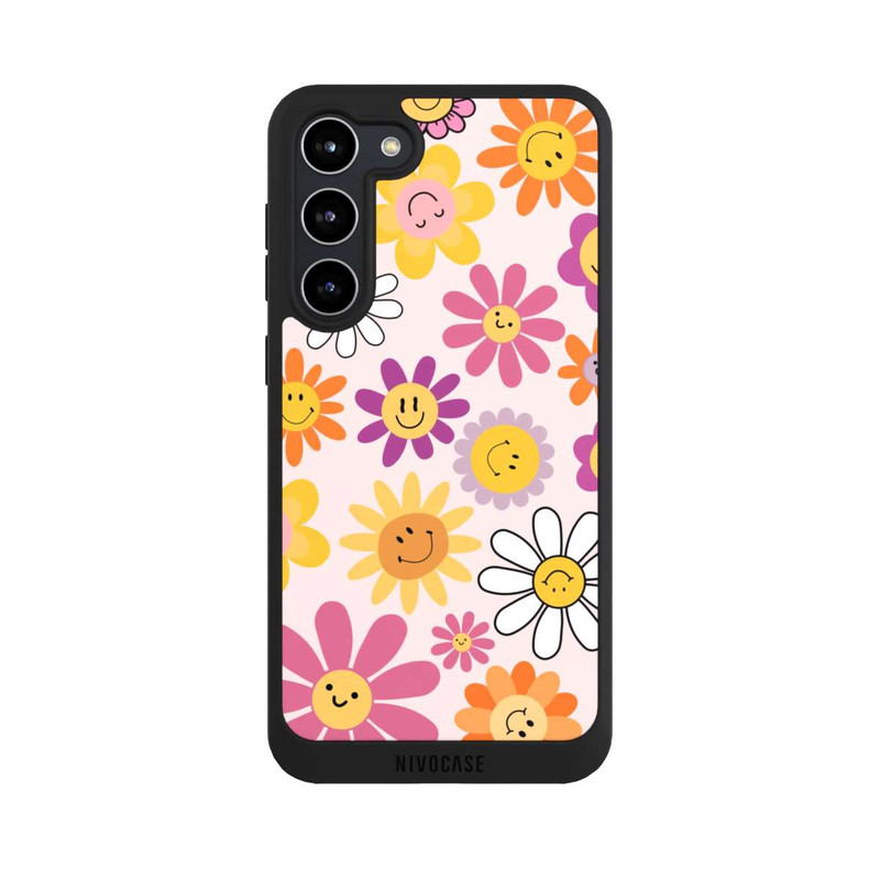 Galaxy S23 + NIVOpure Smiles Pink Flowers