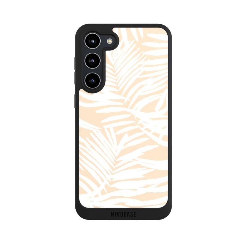 Galaxy S23 + NIVOpure Fond Beige Boho Fern