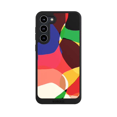 Samsung Galaxy S23+ NIVOpure Colorful Retro Shapes Background