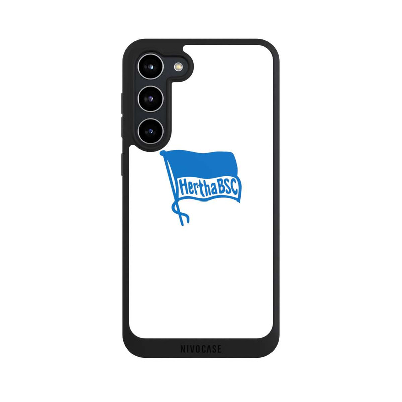 Galaxy S23 + NIVOpure Hertha BSC Weißer Hintergrund