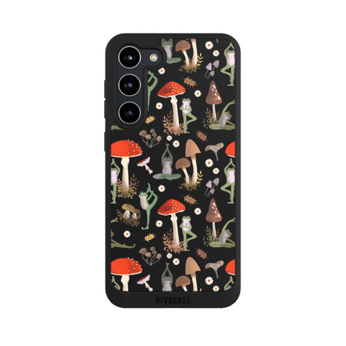 Samsung Galaxy S23+ NIVOpure Yoga-Frösche mit Pilzen