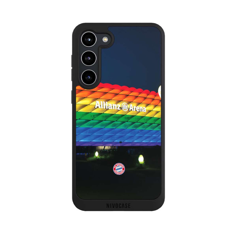 Galaxy S23 + NIVOpure Allianz Arena Regenbogen