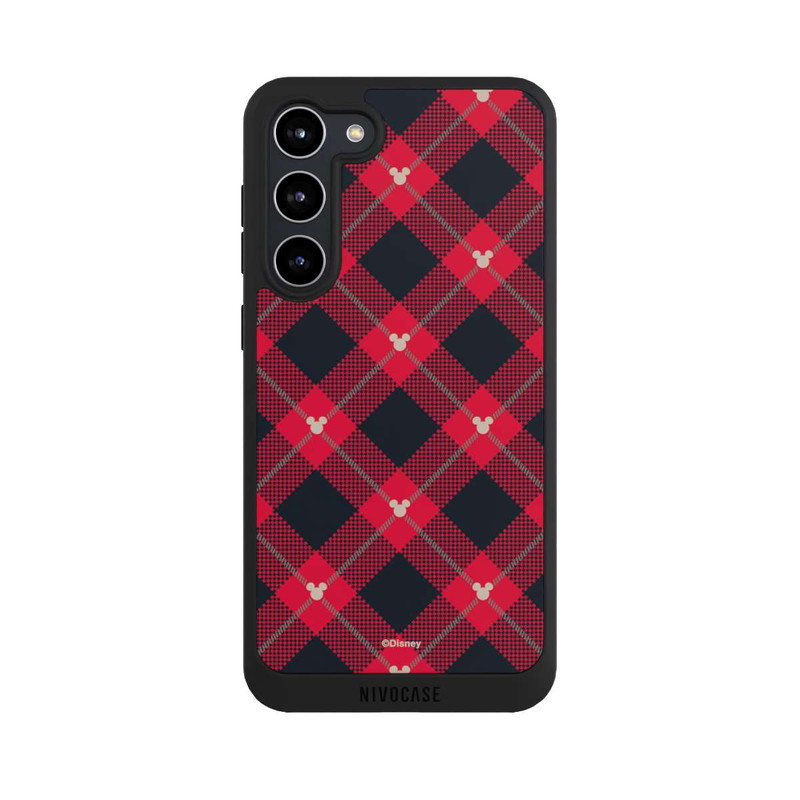 Galaxy S23 + NIVOpure Mickey Weihnachtsmuster Rot