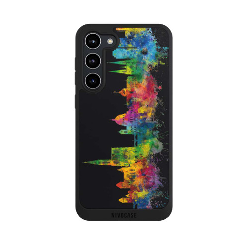 Samsung Galaxy S23+ NIVOpure Strasbourg Frankreich Skyline Schwarz