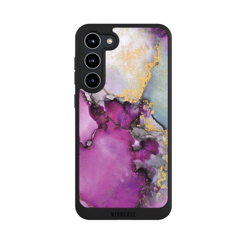 Galaxy S23 + NIVOpure Alcohol Ink Art Pink