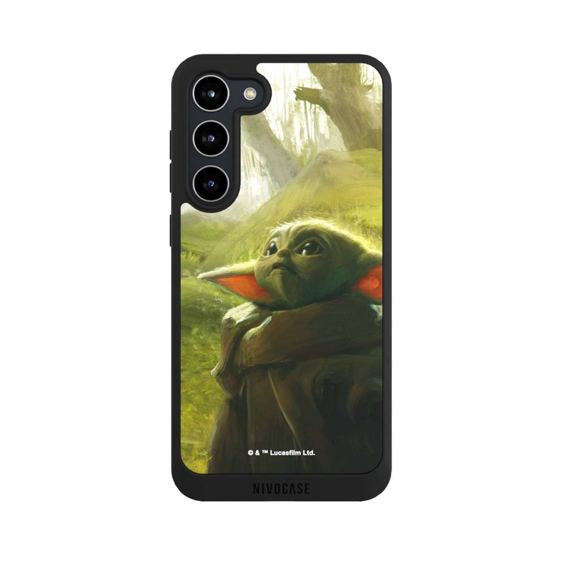 Galaxy S23 + NIVOpure Grogu Niedlicher Wald
