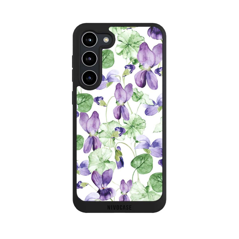 Galaxy S23 + NIVOpure Lila Veilchen