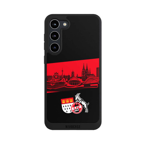 Samsung Galaxy S23+ NIVOpure Skyline Köln Rot Schwarz