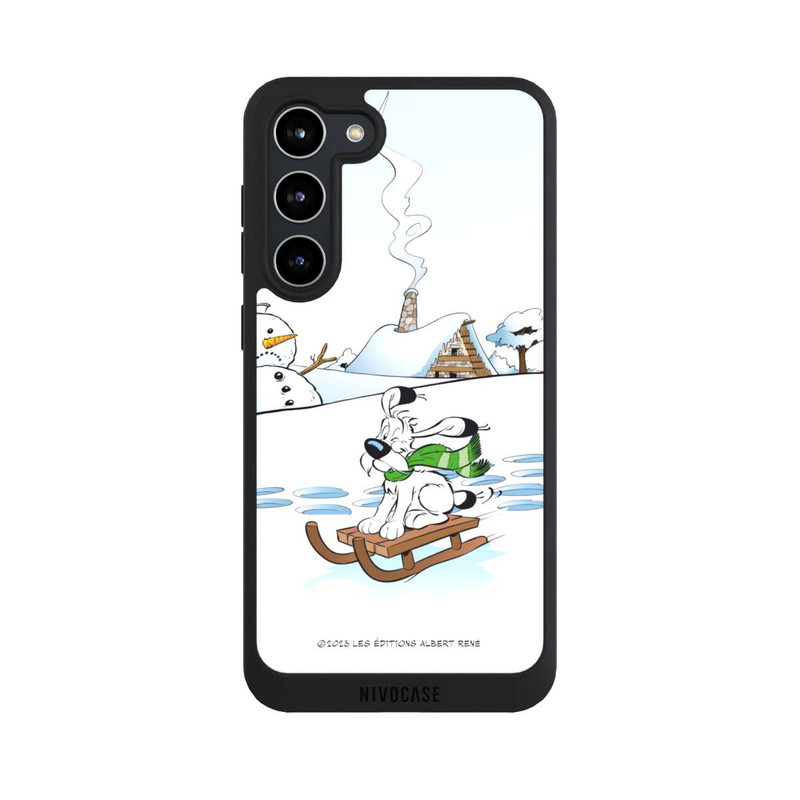 Galaxy S23 + NIVOpure Idefix fährt Schlitten