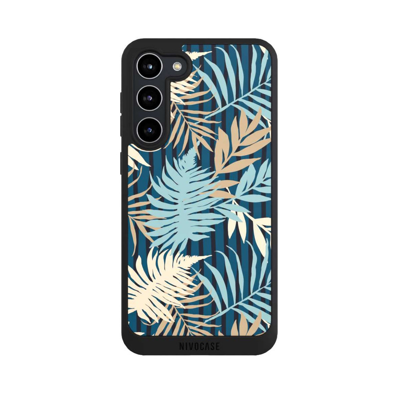 Galaxy S23 + NIVOpure Palm Garden Beige Pattern