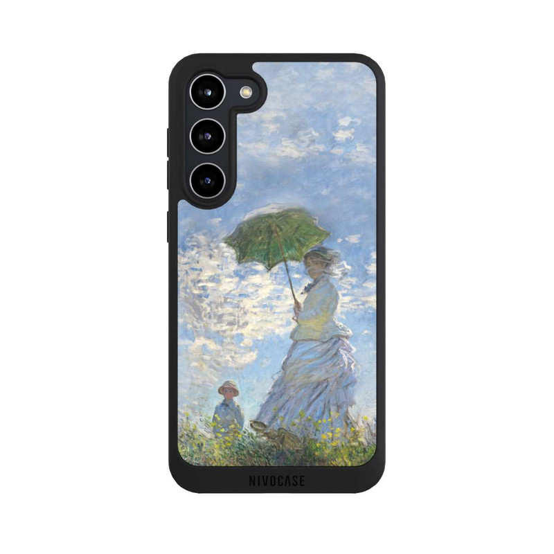 Galaxy S23 + NIVOpure Frau mit Sonnenschirm - Monet