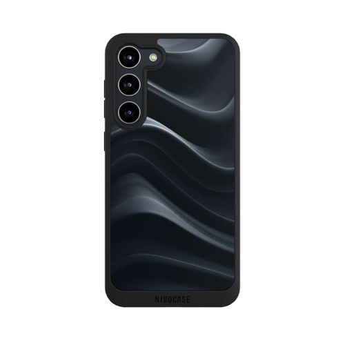 Samsung Galaxy S23+ NIVOpure Black Waves Texture