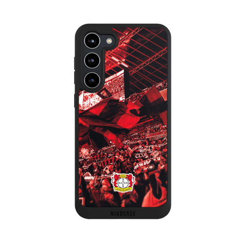 Samsung Galaxy S23+ NIVOpure Bayer 04 Leverkusen Fankurve Rot
