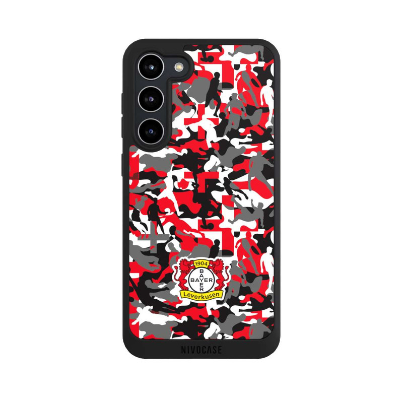 Galaxy S23 + NIVOpure Bayer 04 Leverkusen Pattern