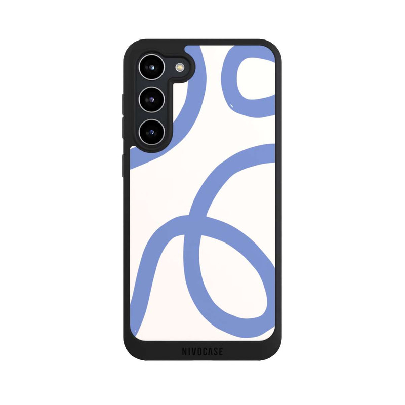 Galaxy S23 + NIVOpure Blue Pattern