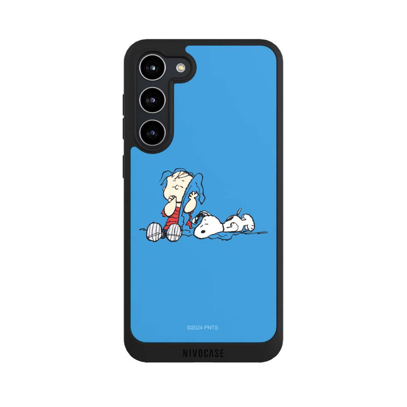 Galaxy S23 + NIVOpure Linus und Snoopy