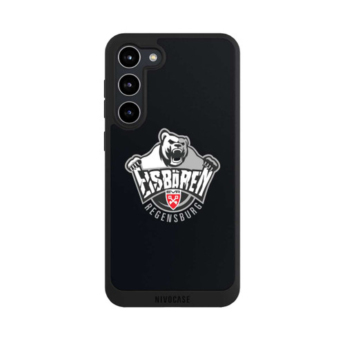 Samsung Galaxy S23+ NIVOpure Eisbären Logo Schwarz 